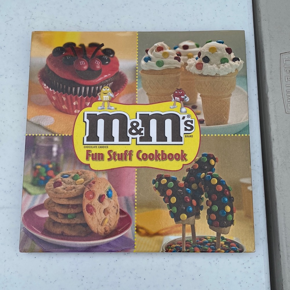 Fun stuff cookbook with m&m’s